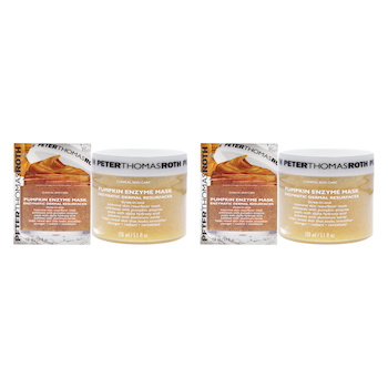 Peter Thomas Roth Pumpkin Enzyme Mask by Peter Thomas Roth for Women 5.1 oz Mask Pack of 2 5.1 oz
