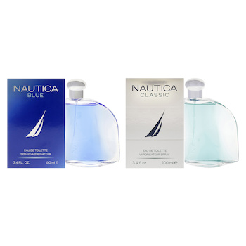 Nautica Nautica Classic Blue Kit by Nautica for Men 2 Pc Kit 2 x 3.4oz EDT Spray 2 Pc Kit
