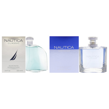 Nautica Nautica Classic Voyage Kit by Nautica for Men 2 Pc Kit 3.4oz EDT Spray, 3.3oz EDT Spray 2 Pc Kit