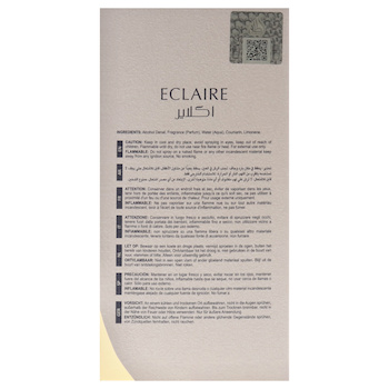 Lattafa Eclaire by Lattafa for Unisex 3.4 oz EDP Spray 3.4 oz