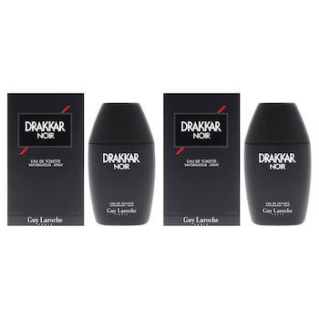 Guy Laroche Drakkar Noir by Guy Laroche for Men 6.7 oz EDT Spray Pack of 2 6.7 oz