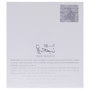 Lattafa Oud Najdia by Lattafa for Men 3.4 oz EDP Spray 3.4 oz