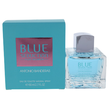 Antonio Banderas Blue Seduction by Antonio Banderas for Women 2.7 oz EDT Spray 2.7 oz