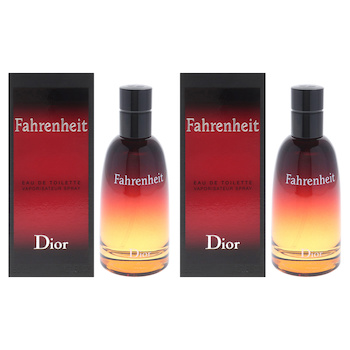 Christian Dior Fahrenheit by Christian Dior for Men 1.7 oz EDT Spray Pack of 2 1.7 oz