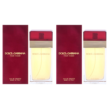 Dolce & Gabbana Dolce and Gabbana by Dolce and Gabbana for Women 3.4 oz EDT Spray Pack of 2 3.4 oz