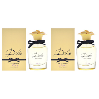 Dolce & Gabbana Dolce Shine by Dolce and Gabbana for Women 1.6 oz EDP Spray Pack of 2 1.6 oz
