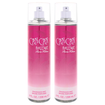 Paris Hilton Can Can Burlesque by Paris Hilton for Women 8 oz Body Mist Pack of 2 8 oz