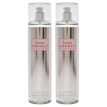 Sarah Jessica Parker Born Lovely by Sarah Jessica Parker for Women 8 oz Body Mist Pack of 2 8 oz