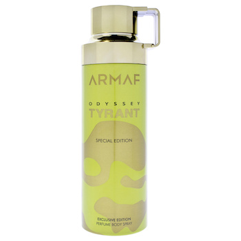 Armaf Odyssey Tyrant Special Edition by Armaf for Men 6.8 oz Body Spray Fixed Size