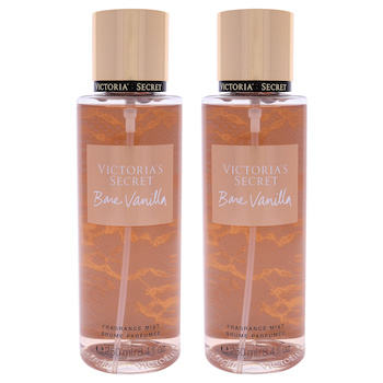 Victoria's Secret Bare Vanilla by Victorias Secret for Women 8.4 oz Fragrance Mist Pack of 2 8.4 oz