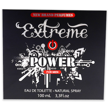NBR Extreme Power by New Brand for Men - 3.3 oz EDT Spray - # - 3.3