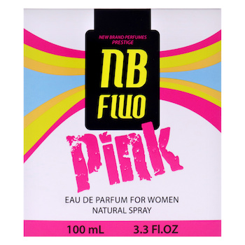 NBR Fluo Pink by New Brand for Women - 3.3 oz EDP Spray - # - 3.3
