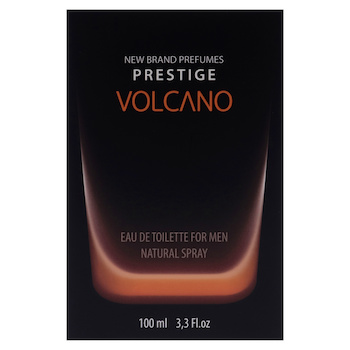 NBR Volcano by New Brand for Men - 3.3 oz EDT Spray - # - 3.3