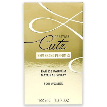NBR Cute by New Brand for Women - 3.3 oz EDP Spray - # - 3.3