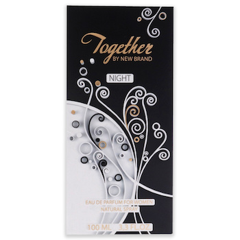 NBR Together Night by New Brand for Women - 3.3 oz EDP Spray - # - 3.3