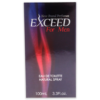 NBR Exceed by New Brand for Men - 3.3 oz EDT Spray - # - 3.3