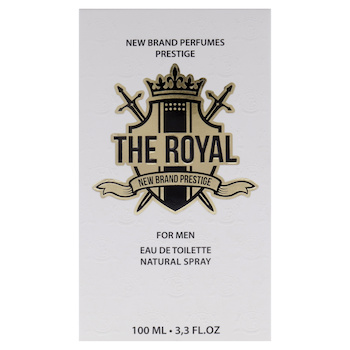 NBR The Royal by New Brand for Men - 3.3 oz EDT Spray - # - 3.3