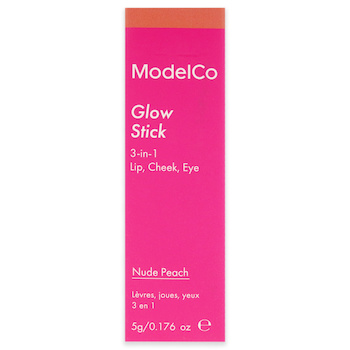 ModelCo Glow Stick 3-In-1 - Nude Peach by ModelCo for Women - 0.176 oz Makeup - # - 0.176