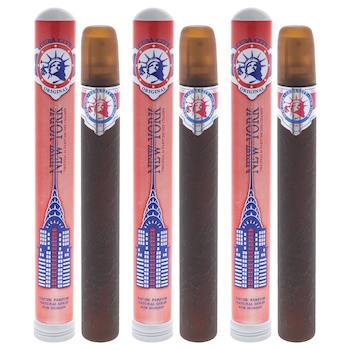 Cuba Cuba City New York by Cuba for Women 1.17 oz EDP Spray Pack of 3 1.17 oz