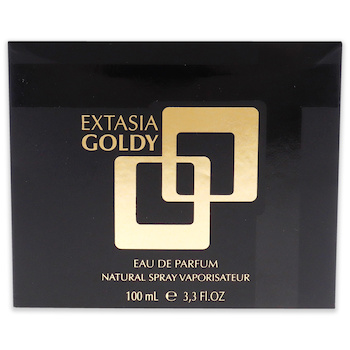 NBR Extasia Goldy by New Brand for Women - 3.4 oz EDP Spray - # - 3.3