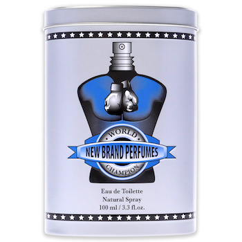 NBR World Champion Blue by New Brand for Men - 3.3 oz EDT Spray - # - 3.3