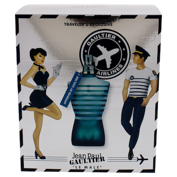 Jean Paul Gaultier Le Male by Jean Paul Gaultier for Men - 2 Pc Gift Set 4.2oz EDT Spray, 0.68oz EDT Spray - # - 2