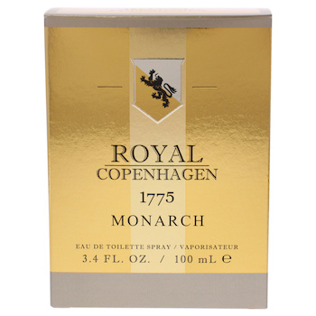 Royal Copenhagen 1775 Monarch by Royal Copenhagen for Men - 3.4 oz EDT Spray - # - 3.4