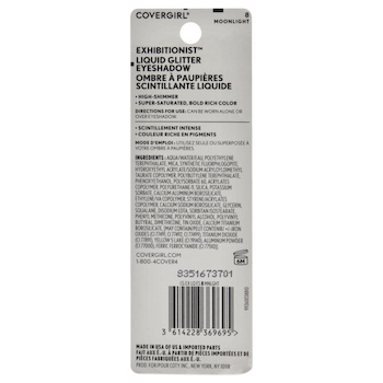 Covergirl Exhibitionist Liquid Glitter Eyeshadow - 8 Moonlight by CoverGirl for Women - 0.13 oz Eye Shadow - # - 0.13