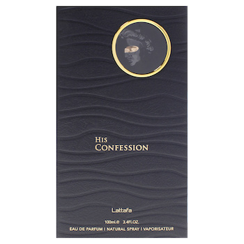 Lattafa His Confession by Lattafa for Men - 3.4 oz EDP Spray - # - 3.4