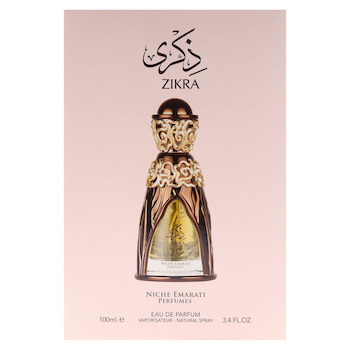 Lattafa Niche Emarati - Zikra by Lattafa for Unisex - 3.4 oz EDP Spray - # - 3.4