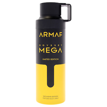 Armaf Odyssey Mega Limited Edition by Armaf for Men 6.8 oz Body Spray 6.8 oz