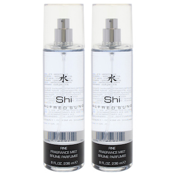 Alfred Sung Shi by Alfred Sung for Women 8 oz Fragrance Mist Pack of 2 8 oz