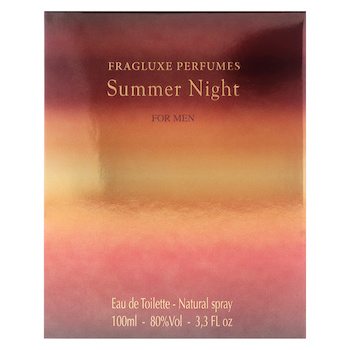 Fragluxe Summer Night by Fragluxe for Men - 3.3 oz EDT Spray - # - 3.3