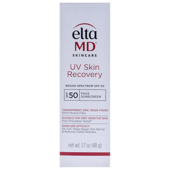 EltaMD UV Skin Recovery Face Sunscreen SPF 50 by EltaMD for Unisex - 1.7 oz Sunscreen - # - 1.7