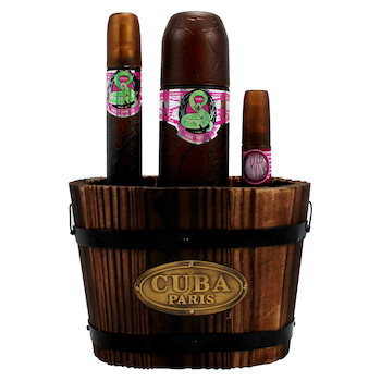 Cuba Cuba Jungle Snake by Cuba for Women - 3 Pc Gift Set 3.3oz EDP Spray, 1.17oz EDP Spray, 0.5oz EDP Spray - # - 3
