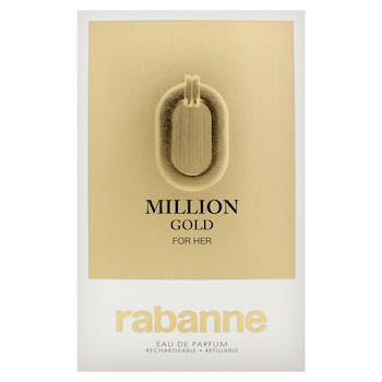 Paco Rabanne Million Gold by Paco Rabanne for Women - 3 oz EDP Spray (Refillable)- # - 3