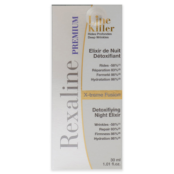Rexaline Line Killer X-Treme Fusion Detoxifying Night Elixir by Rexaline for Unisex - 1.01 oz Serum - # - 1.01