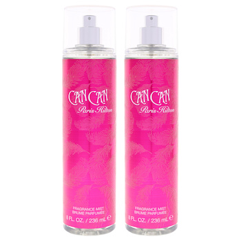 Paris Hilton Can Can by Paris Hilton for Women 8 oz Fragrance Mist Pack of 2 8 oz