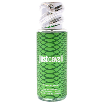 Roberto Cavalli Just Cavalli Hair and Body Mist Wild Orchard by Roberto Cavalli for Women 8.4 oz Body Mist 8.4 oz