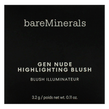 BareMinerals Gen Nude Highlighting Blush - Pink Glow by bareMinerals for Women - 0.11 oz Makeup - # - 0.11