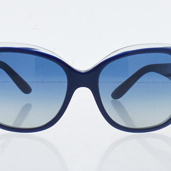 Bvlgari Bvlgari BV8172B 53914L Top BlueOn Azure CrystalBlue Grey Gradient 5818140 mm by Bvlgari for Women 1 Pc Sunglasses 1 Pc