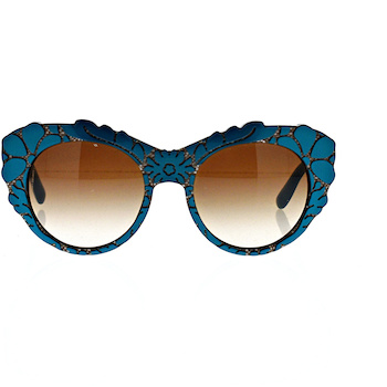 Dolce & Gabbana Dolce and Gabbana DG 4267 300013 Top PetroleumTexture TissueBrown Gradient 5320140 mm by Dolce and Gabbana for Women 1 Pc