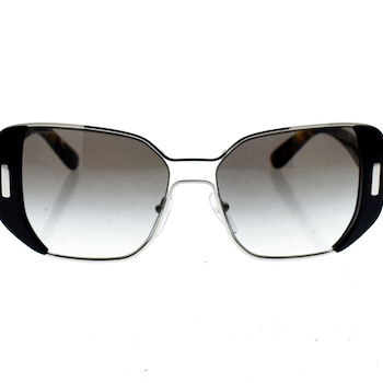 Prada Prada SPR 59S 1ABOA7 BlackGrey 5616135 mm by Prada for Women 1 Pc Sunglasses 1 Pc