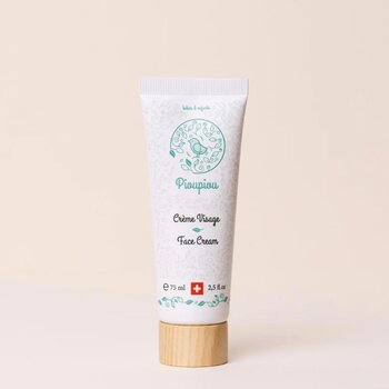 PiouPiou Cosmetics 有機雪絨花嬰兒保濕護膚霜 75ml