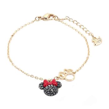 Swarovski 施華洛世奇  施華洛世奇 - SWAROVSKI 施華洛世奇 MICKEY & MINNIE米奇米妮手鍊5566690- # Gold Picture Color