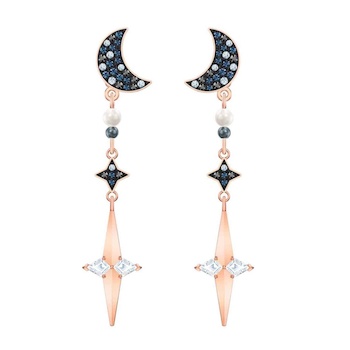 Swarovski SYMBOLIC EARRING 5489533 METAL BLUE - # Metal Blue Metal Blue