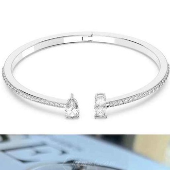 Swarovski ATTRACT Mixed Cut Bracelet 5572667 - # white white