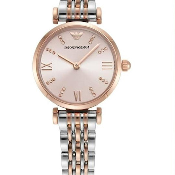 Emporio Armani Classic Elegant Rose Gold Watch 28mm AR11223 - # PINK PINK