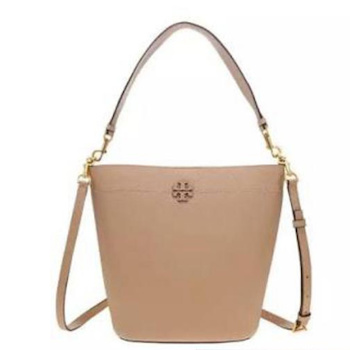 Tory Burch McGraw水桶包杏色143544 - # Apricot Apricot