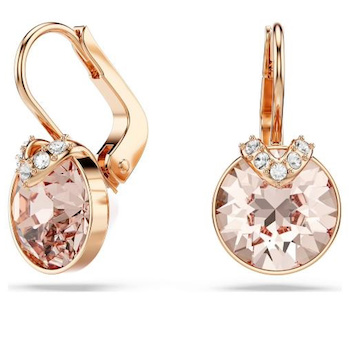 Swarovski 施華洛世奇  Swarovski Bella 水滴形耳環5299318 - # Rose gold 